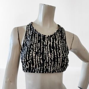 Kona Sol Bikini Top Womens M Black NEW